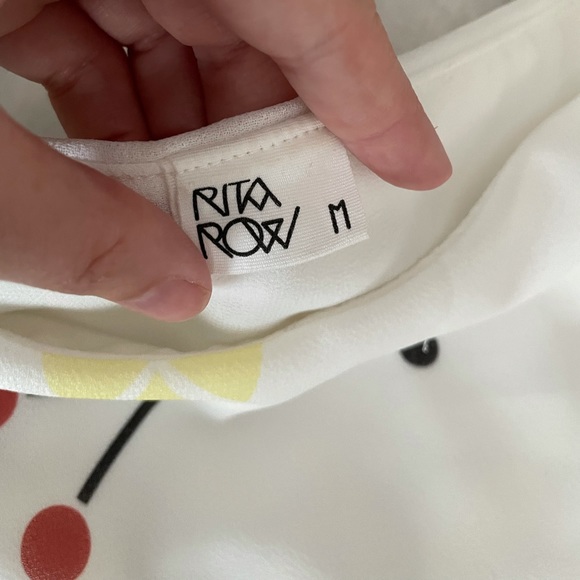 Rita Row Fruit Blouse size Medium - Picture 5 of 13